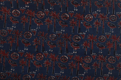 Indigo Ajrakh Straight Cut Kurti