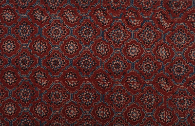 Madder Ajrakh Straight Cut Kurti