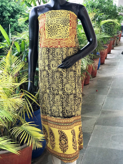 Bagh Block Print Designer Kurti Fabric