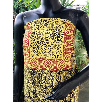 Bagh Block Print Designer Kurti Fabric