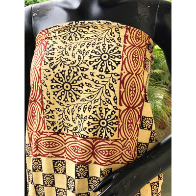 Bagh Block Print Designer Kurti Fabric