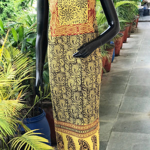 Bagh Block Print Designer Kurti Fabric