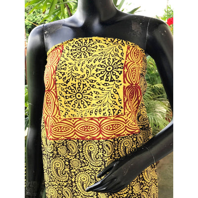 Bagh Block Print Designer Kurti Fabric