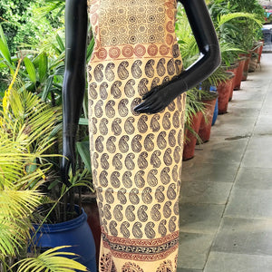 Bagh Block Print Designer Kurti Fabric