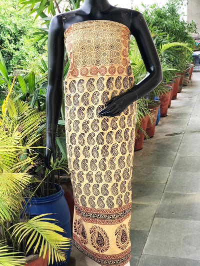 Bagh Block Print Designer Kurti Fabric