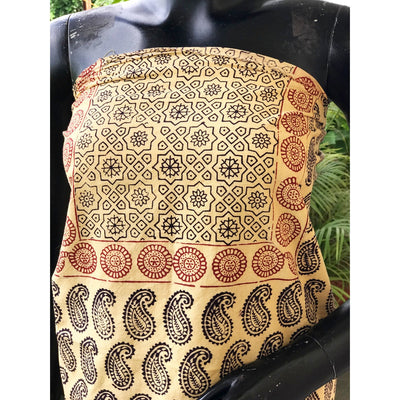Bagh Block Print Designer Kurti Fabric