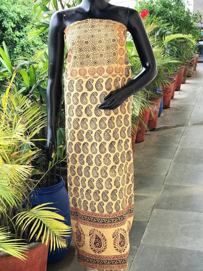 Bagh Block Print Designer Kurti Fabric