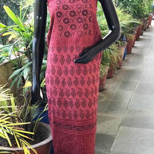 Bagh Block Print Designer Kurti Fabric