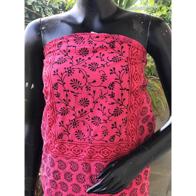 Bagh Block Print Designer Kurti Fabric