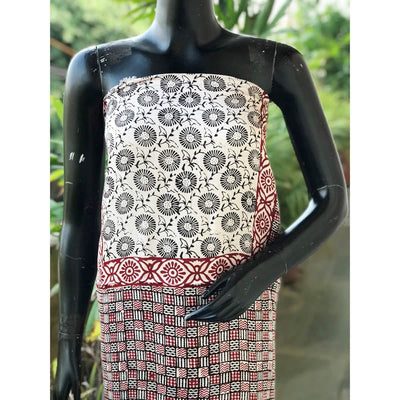 Bagh Modal Block Print Designer Kurti Fabric