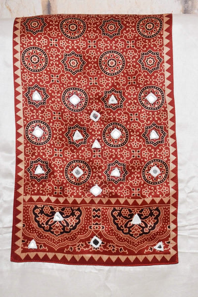 Mashru Silk Patchwork Kurtis Plus Size