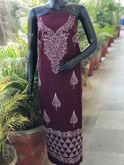 Batik Designer Kurti Fabric