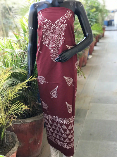 Batik Designer Kurti Fabric