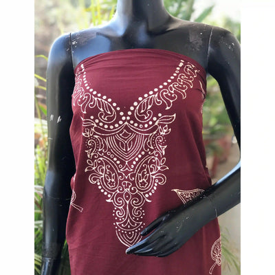 Batik Designer Kurti Fabric