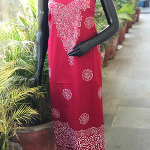 Batik Designer Kurti Fabric