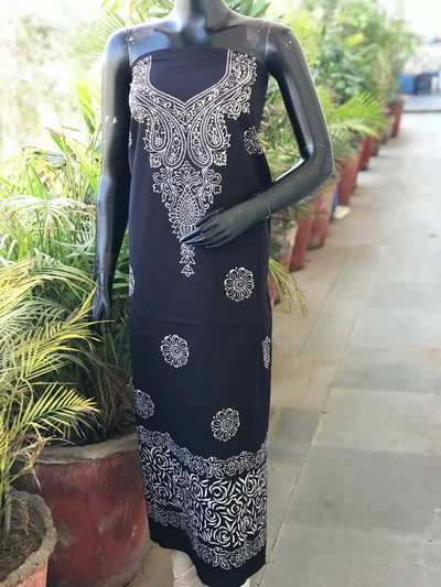Batik Designer Kurti Fabric