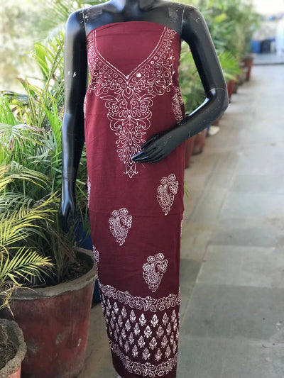 Batik Designer Kurti Fabric