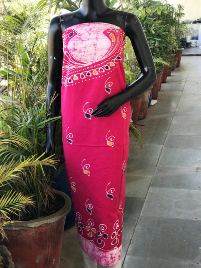 Kalam Batik Kurti Fabric