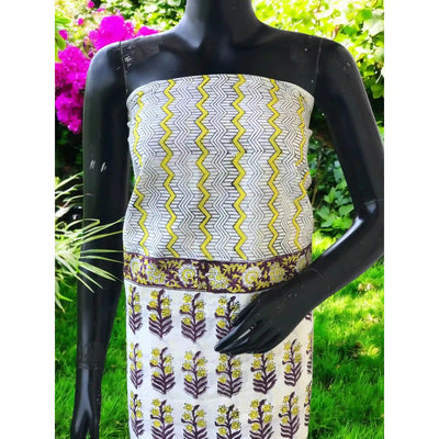 Jaipuri Block Print Designer Kurti in cotton with vibrant handcrafted motifs – SS Ethnics