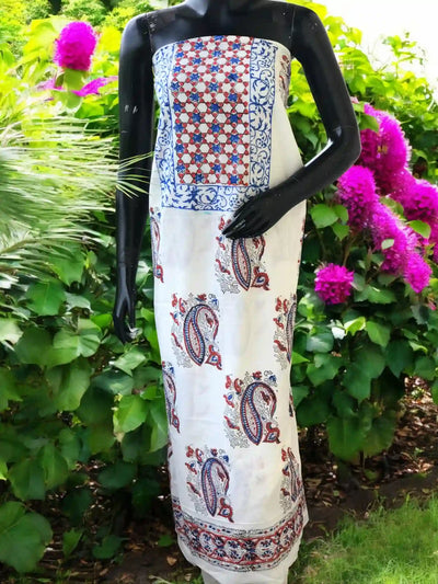 Jaipuri Block Print Designer Kurti in cotton with vibrant handcrafted motifs – SS Ethnics