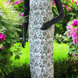 Jaipuri Block Print Designer Kurti in cotton with vibrant handcrafted motifs – SS Ethnics