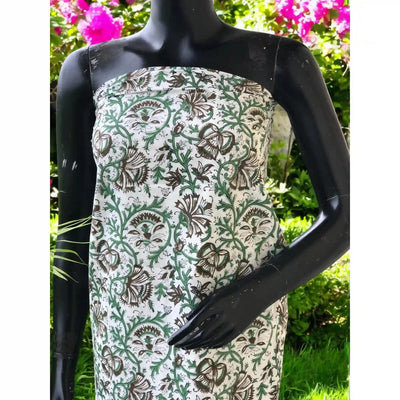 Jaipuri Block Print Designer Kurti in cotton with vibrant handcrafted motifs – SS Ethnics