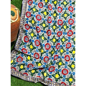 Phulkari Hand Embroidered Dupatta