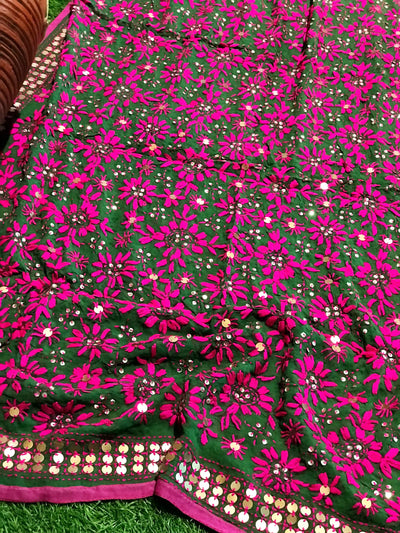 Phulkari Hand Embroidered Dupatta