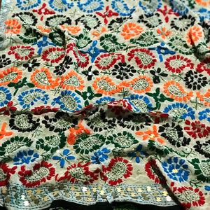 Phulkari Hand Embroidered Dupatta