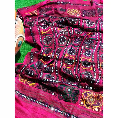 Festive Aari work dupatta 2.25m length SS Ethnics