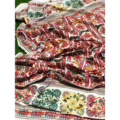 Festive Aari work dupatta 2.25m length SS Ethnics