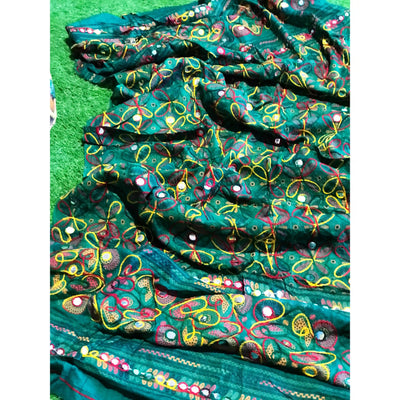 Festive Aari work dupatta 2.25m length SS Ethnics