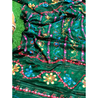 Festive Aari work dupatta 2.25m length SS Ethnics