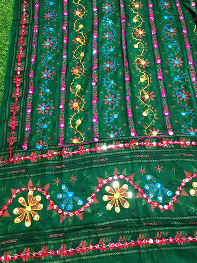 Festive Aari work dupatta 2.25m length SS Ethnics