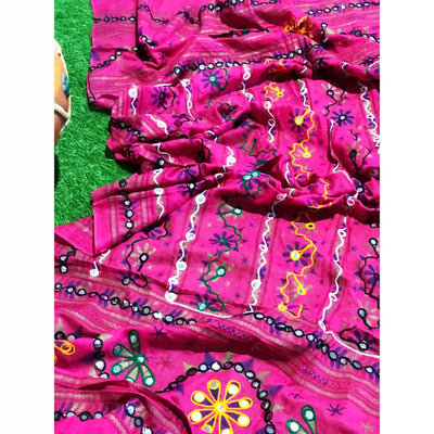Festive Aari work dupatta 2.25m length SS Ethnics