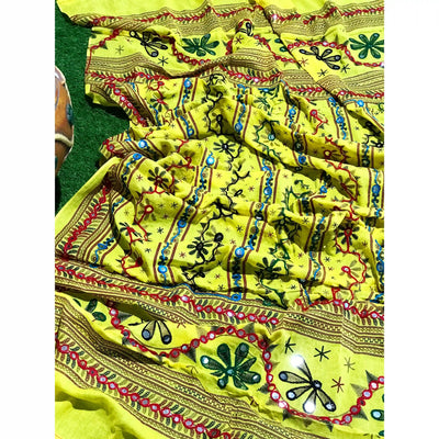 Festive Aari work dupatta 2.25m length SS Ethnics