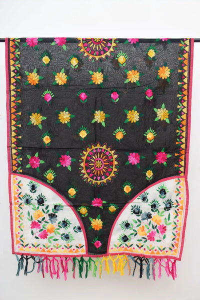 Phulkari Hand Embroidered Dupatta