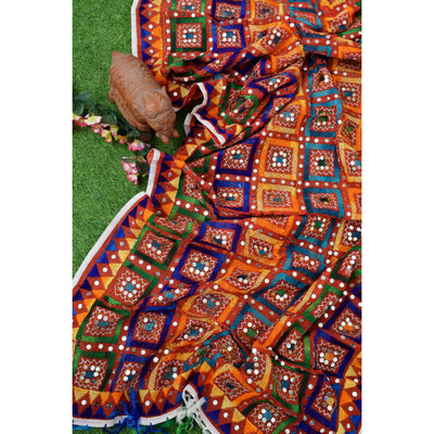 Phulkari Hand Embroidered Dupatta