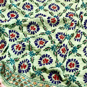 Phulkari Hand Embroidered Dupatta