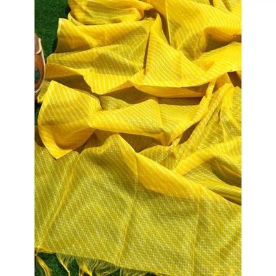 Rajasthani Kota Dupatta with Bandhani & Leheriya Designs