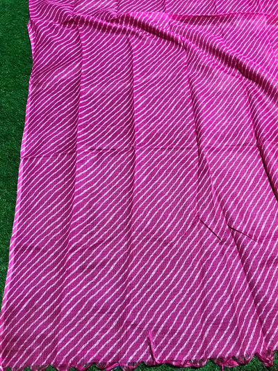 Rajasthani Kota Dupatta with Bandhani & Leheriya Designs