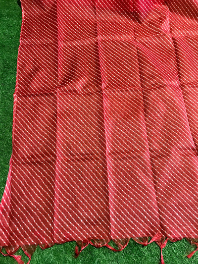 Rajasthani Kota Dupatta with Bandhani & Leheriya Designs