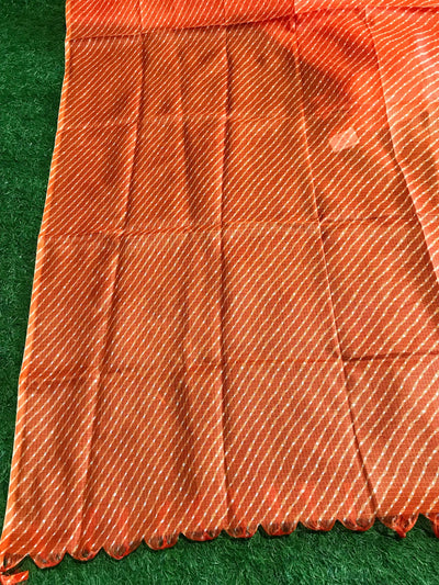 Rajasthani Kota Dupatta with Bandhani & Leheriya Designs
