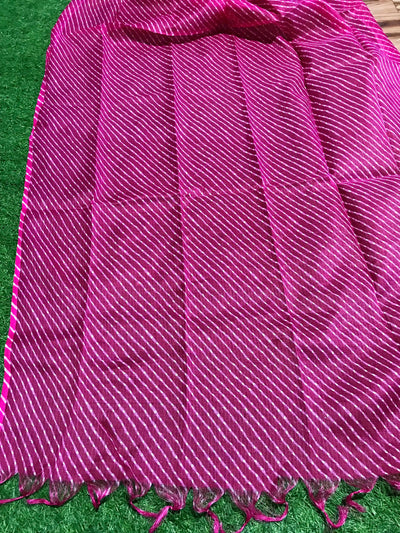 Rajasthani Kota Dupatta with Bandhani & Leheriya Designs