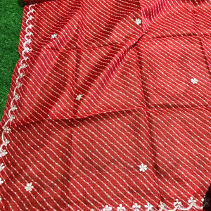 Rajasthani Kota Dupatta with Bandhani & Leheriya Designs