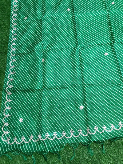 Rajasthani Kota Dupatta with Bandhani & Leheriya Designs