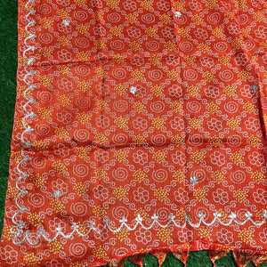 Rajasthani Kota Dupatta with Bandhani & Leheriya Designs