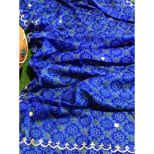 Rajasthani Kota Dupatta with Bandhani & Leheriya Designs