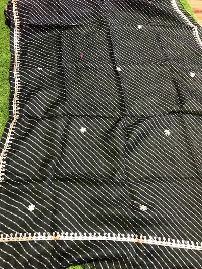 Rajasthani Kota Dupatta with Bandhani & Leheriya Designs