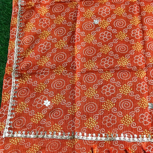 Rajasthani Kota Dupatta with Bandhani & Leheriya Designs